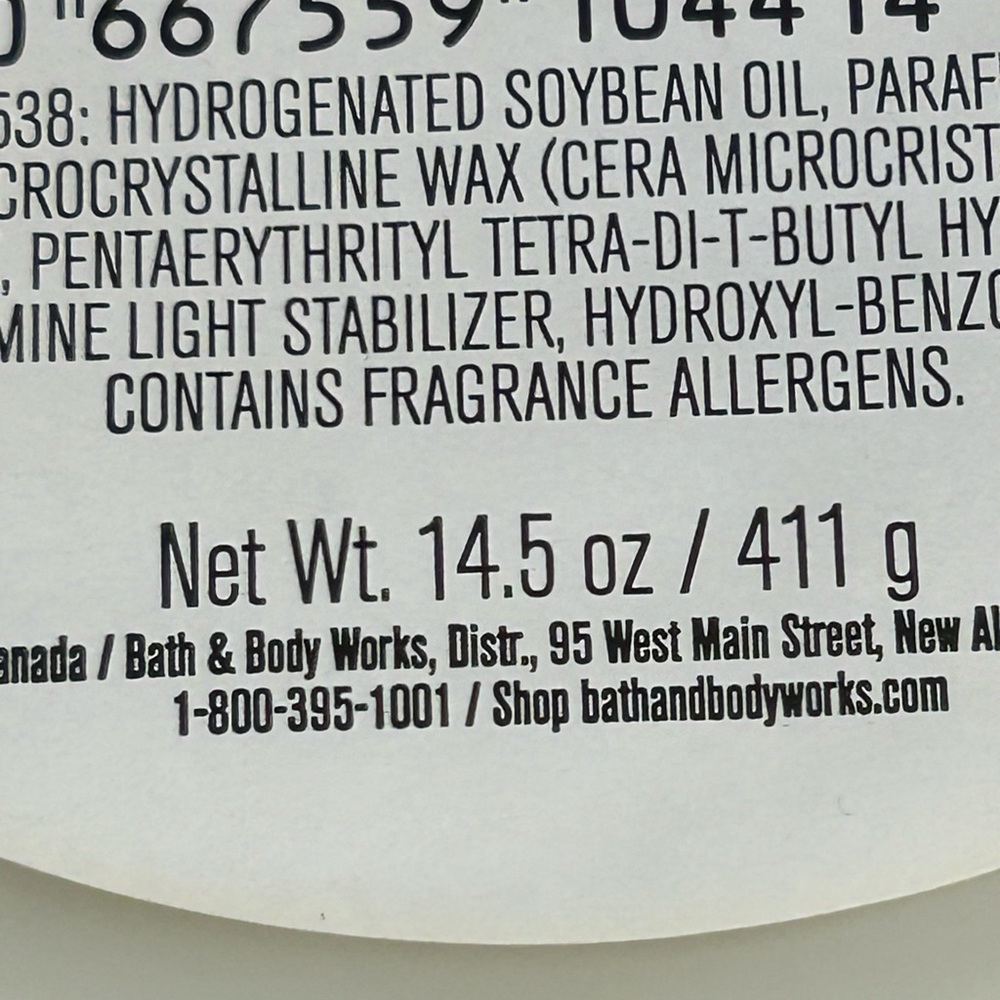 Bath & Body Works In The Stars Scented Candle — Gold and Pink Label - Picture 4 of 4